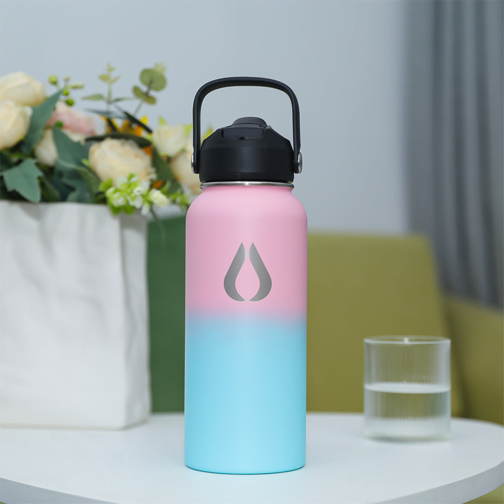 Vattenflaska - 960ML - Marshmallow