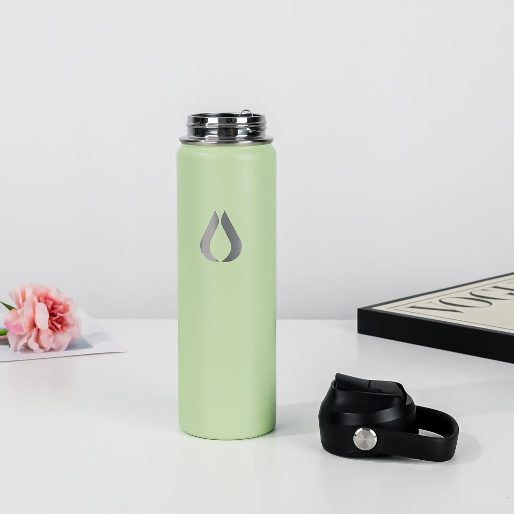 Vattenflaska - 650ML - Matcha