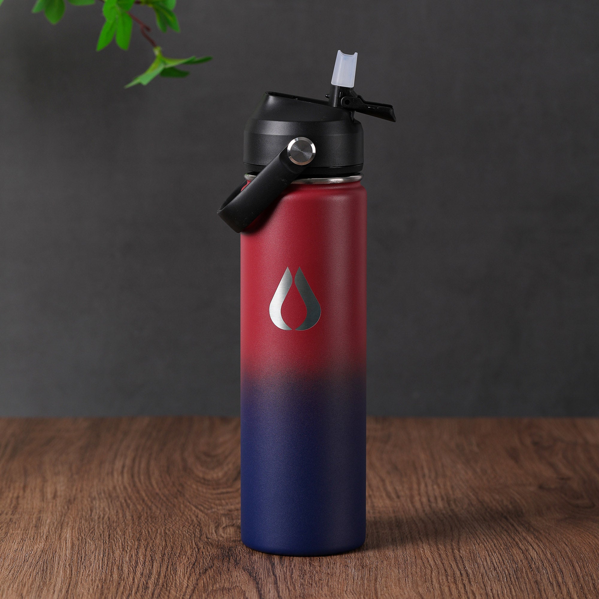 Vattenflaska - 650ML - Obsidian
