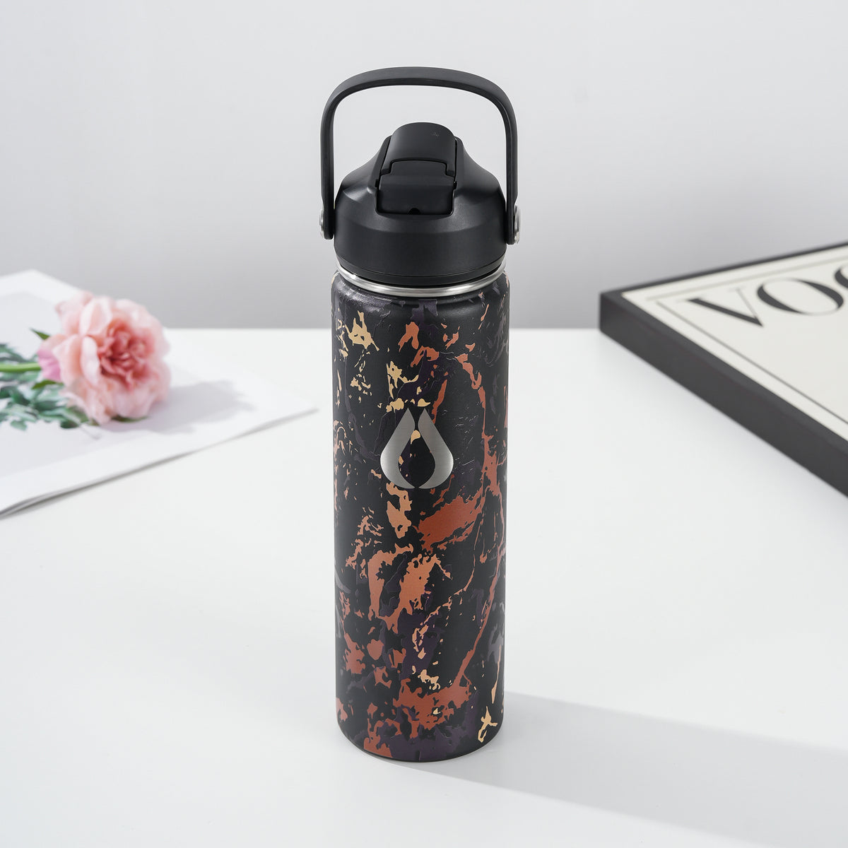 Vattenflaska - 650ML - Onyx
