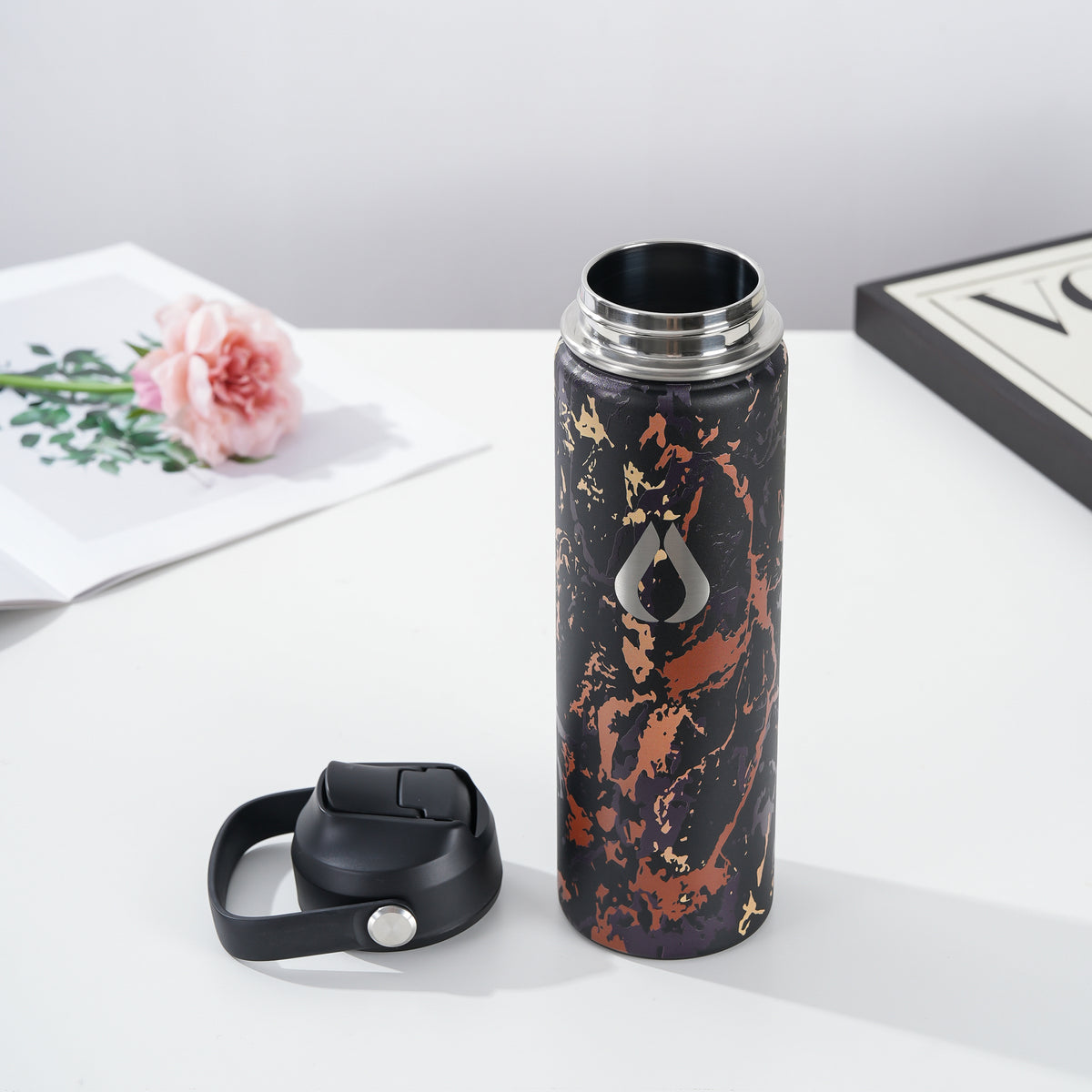 Vattenflaska - 650ML - Onyx