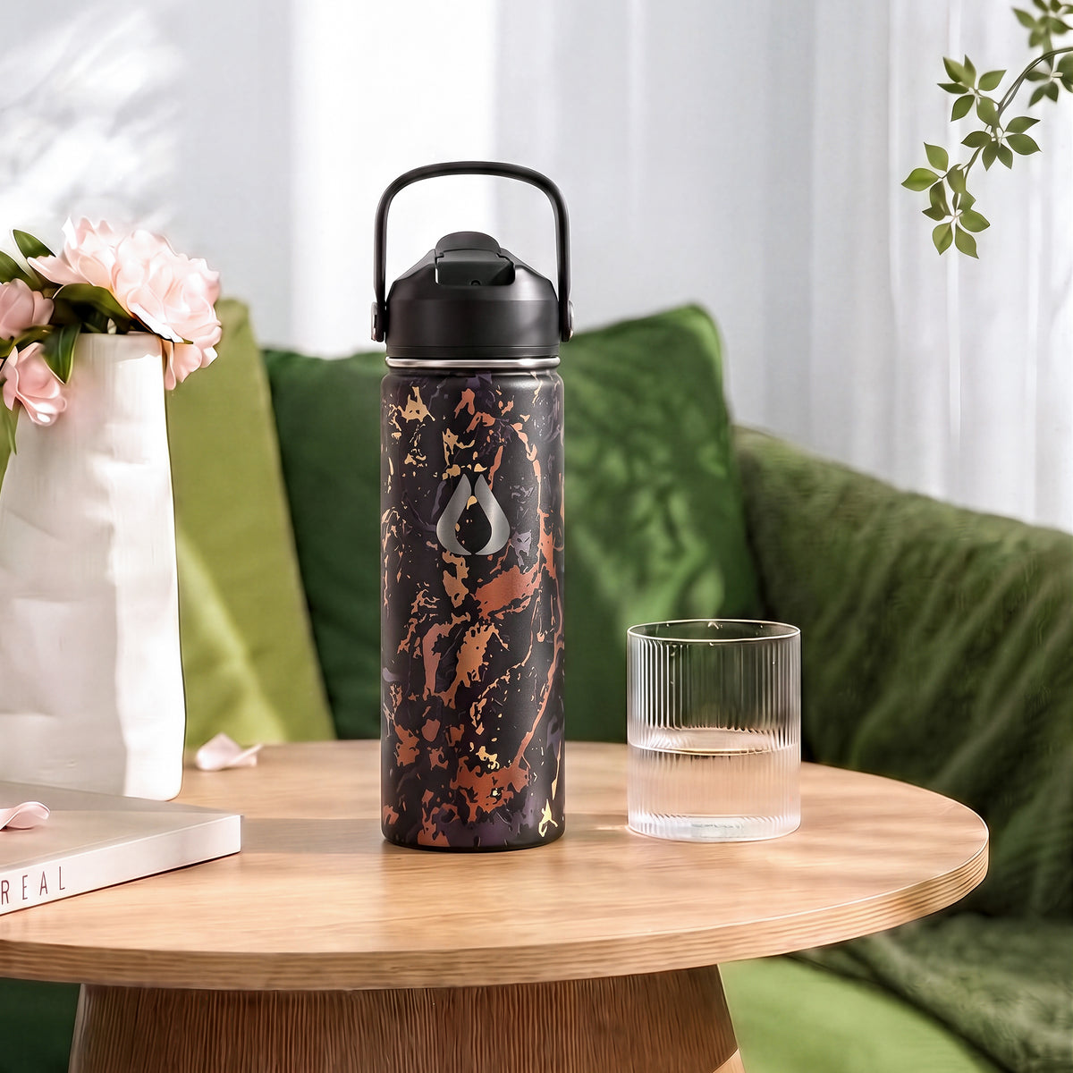 Vattenflaska - 650ML - Onyx