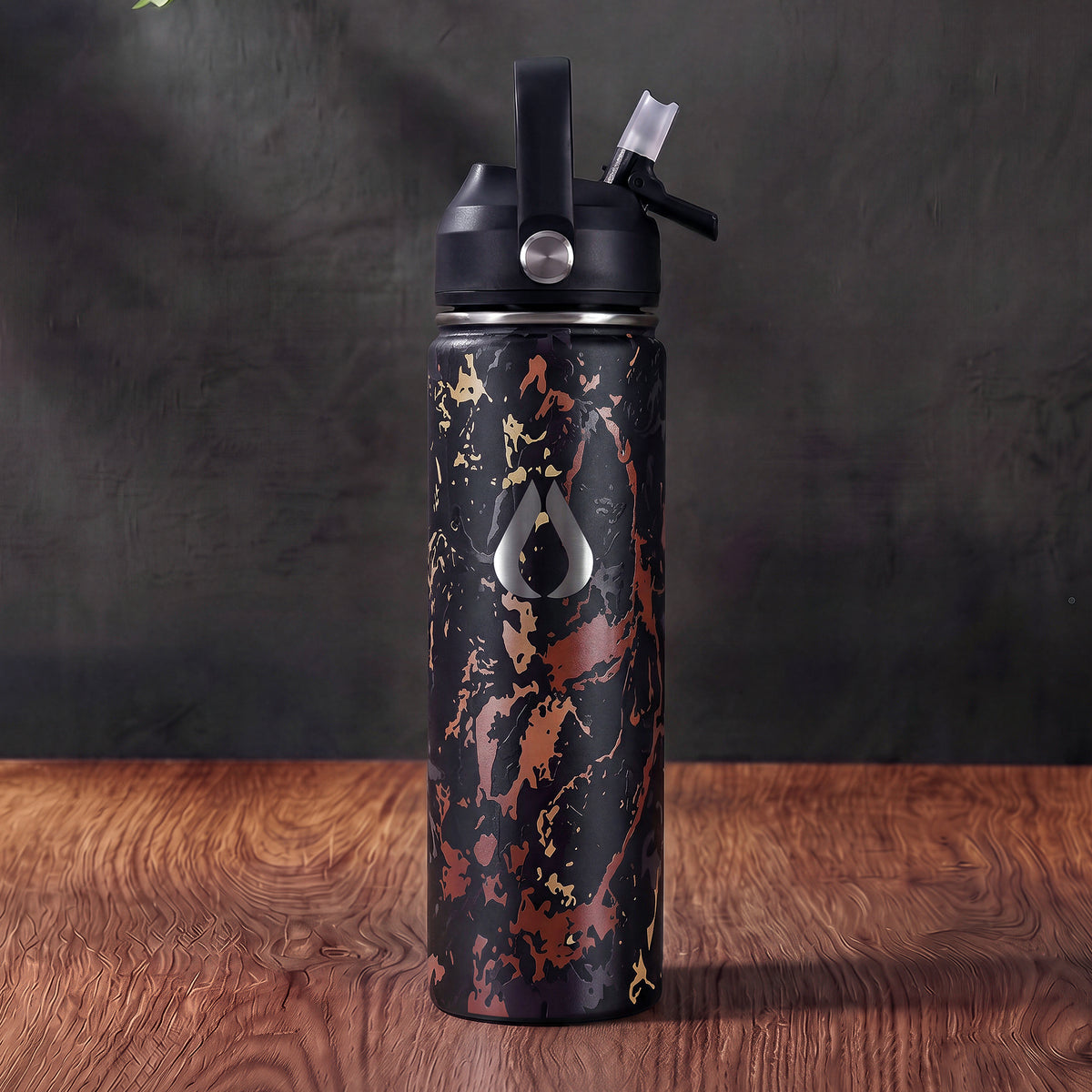 Vattenflaska - 650ML - Onyx