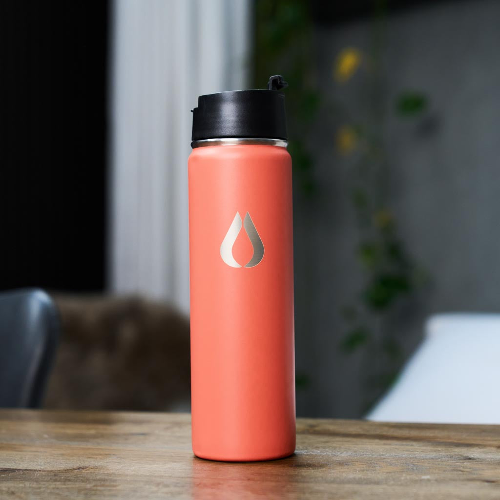 Vattenflaska - 650ML - Peach