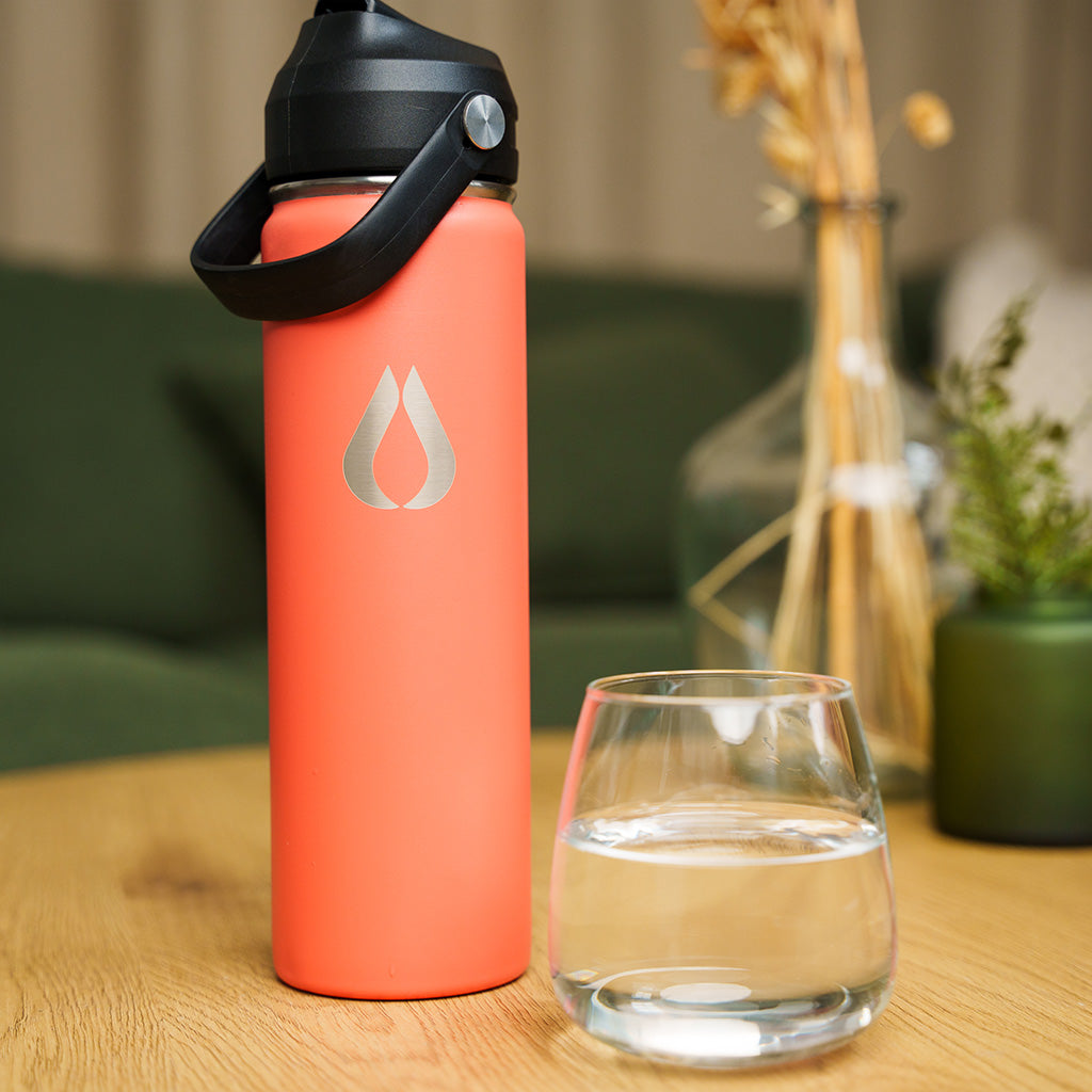 Vattenflaska - 650ML - Peach