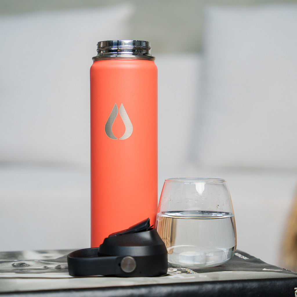 Vattenflaska - 650ML - Peach