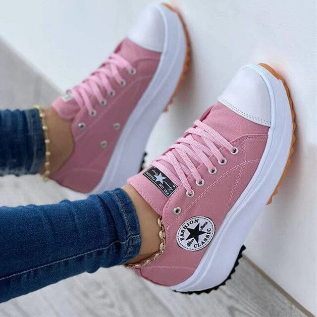 Fashion Star - Trendiga Ortopediska Sneakers