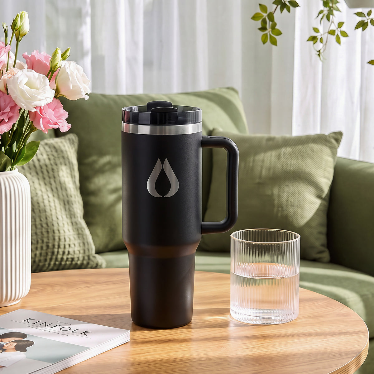 Tumbler - 1200ML - Svart