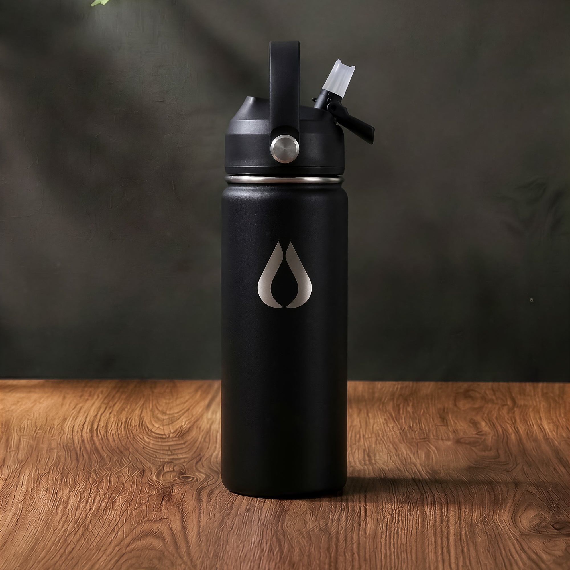 Vattenflaska - 500ML - Svart