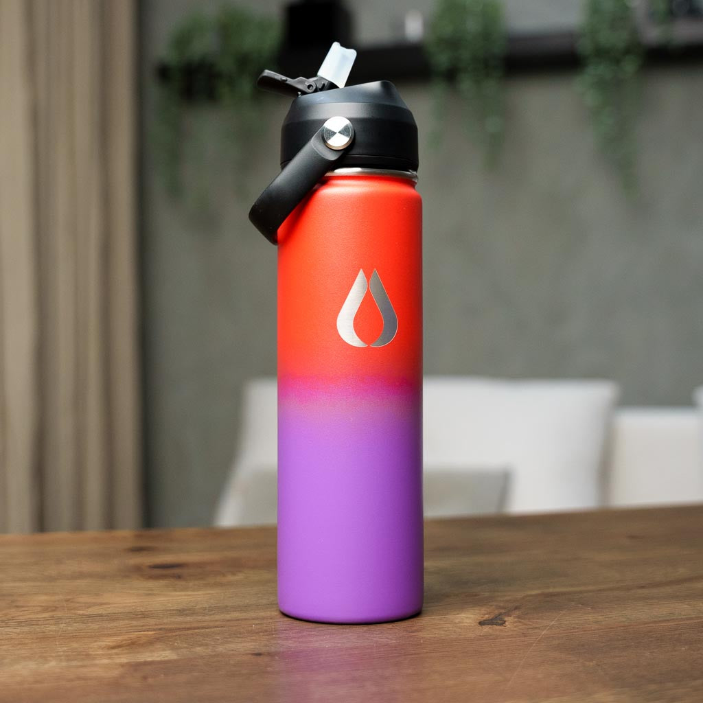 Vattenflaska - 650ML - Dark Rainbow