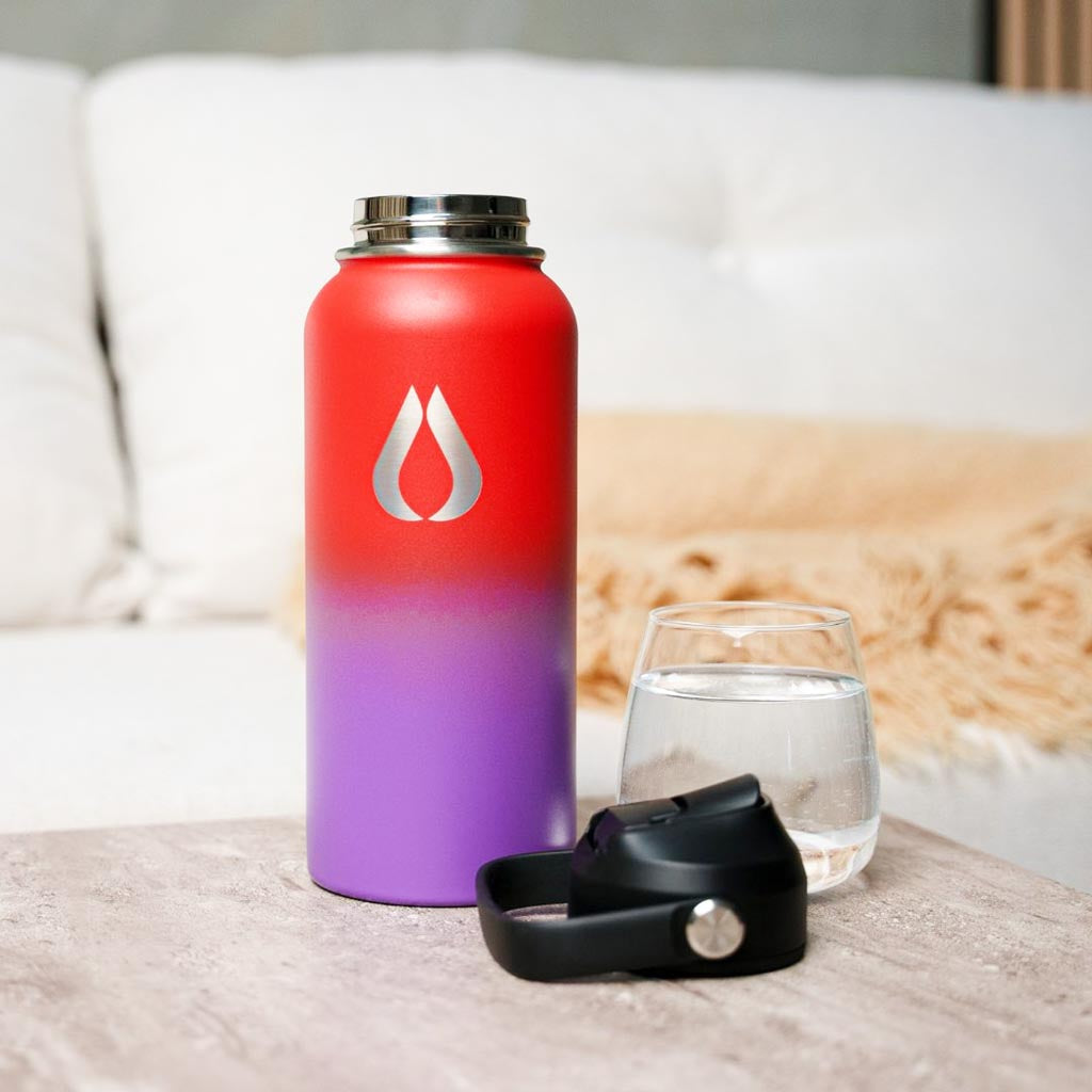 Vattenflaska - 960ML - Dark Rainbow
