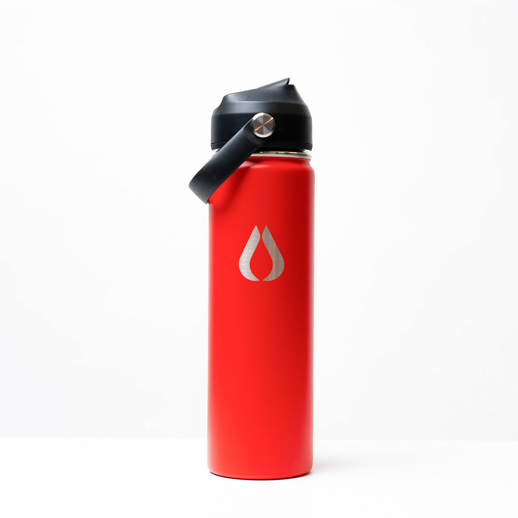 Vattenflaska - 650ML - Röd