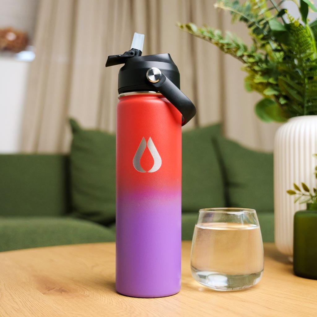 Vattenflaska - 650ML - Dark Rainbow