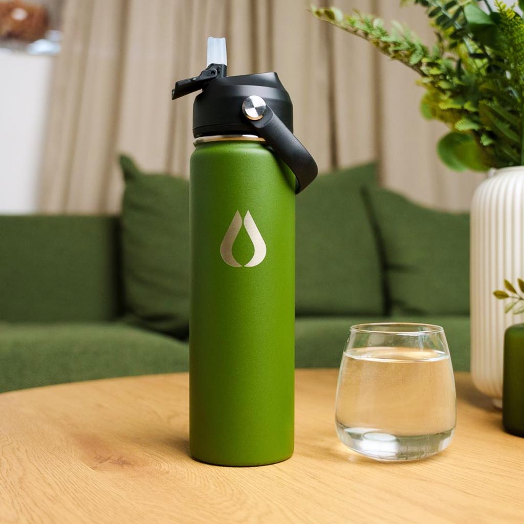 Vattenflaska - 650ML - Dark Olive