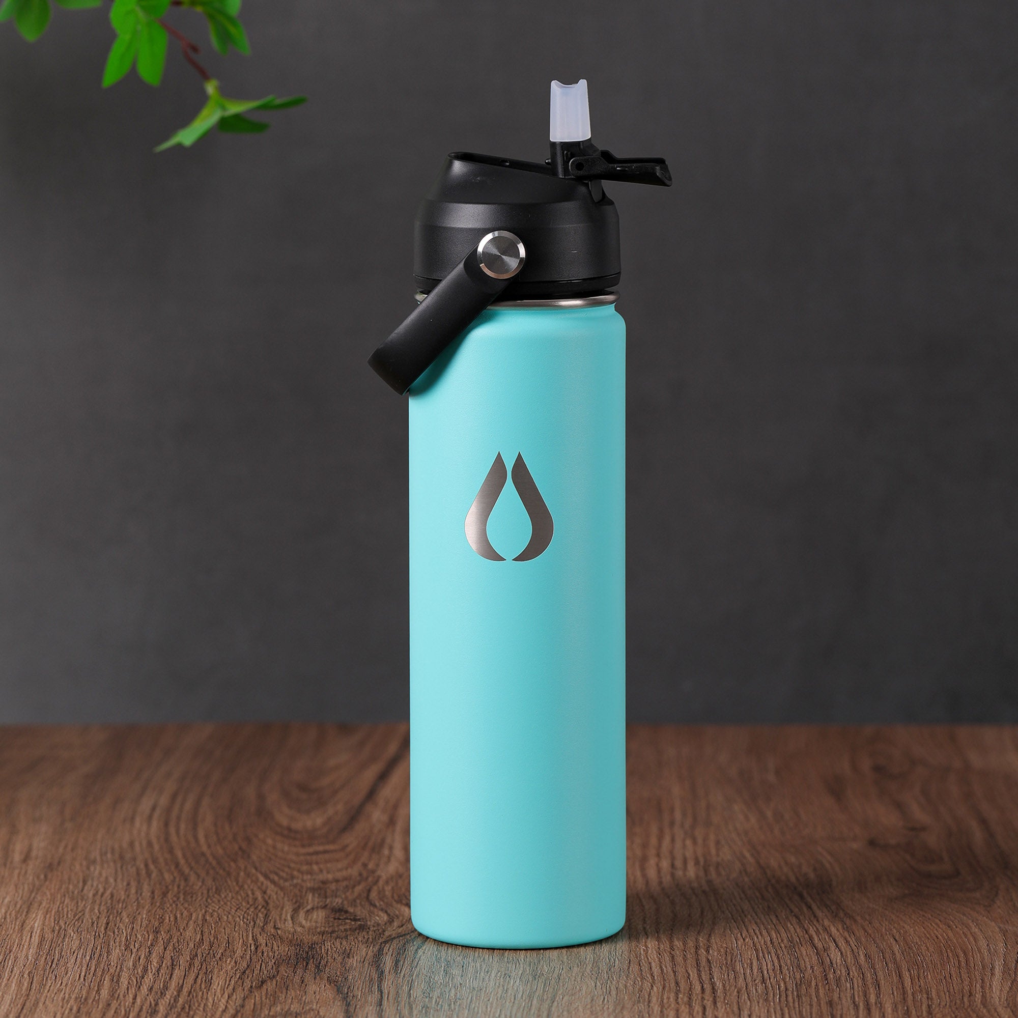 Vattenflaska - 650ML - Turkos